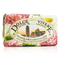 Nesti Dante Dolce Vivere Fine Natural Soap - Pisa - White Magnolia, Apricot Blossom & Lilium