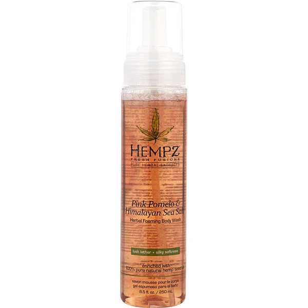 Hempz Fresh Fusions Pink Pomelo & Himalayan Sea Salt Herbal Foaming Body Wash 3 Hempz Fresh Fusions Pink Pomelo & Himalayan Sea Salt Herbal Foaming Body Wash